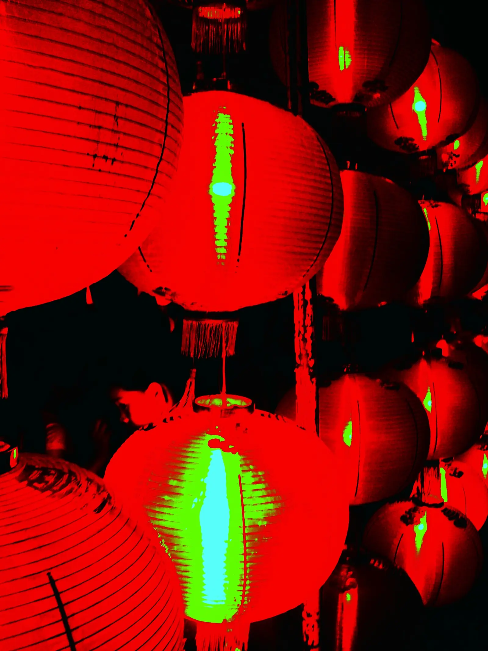 Lanterns at Bacolaodiat in Bacolod