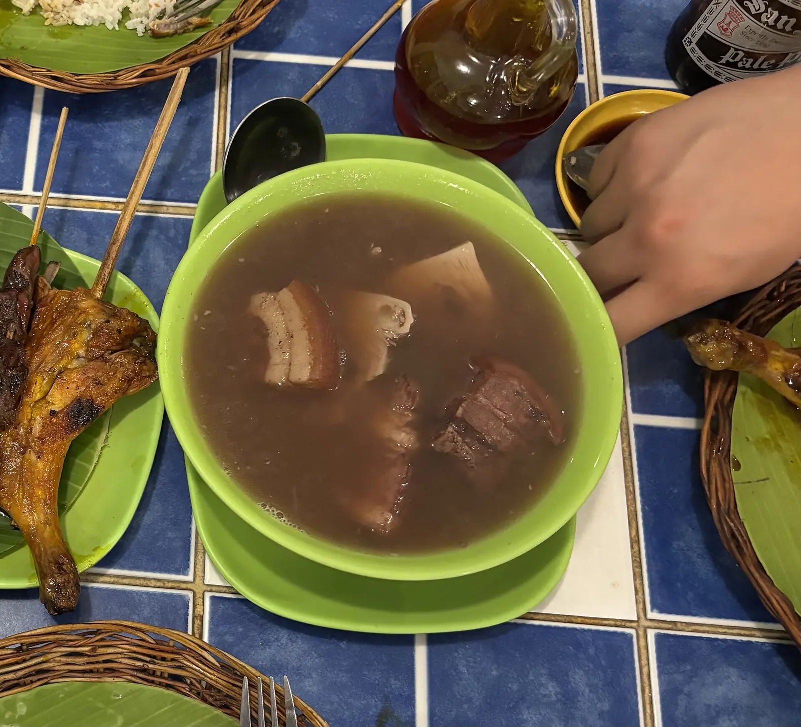 A bowl of kadyos, baboy, kag langka at Chicken House in Bacolod